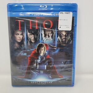 Thor Blu-ray DVD Digital Copy Marvel Studios Chris Hemsworth 2011 New Sealed